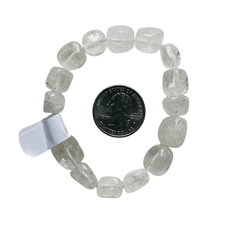 Clear Quartz Nugget Bracelet image 1