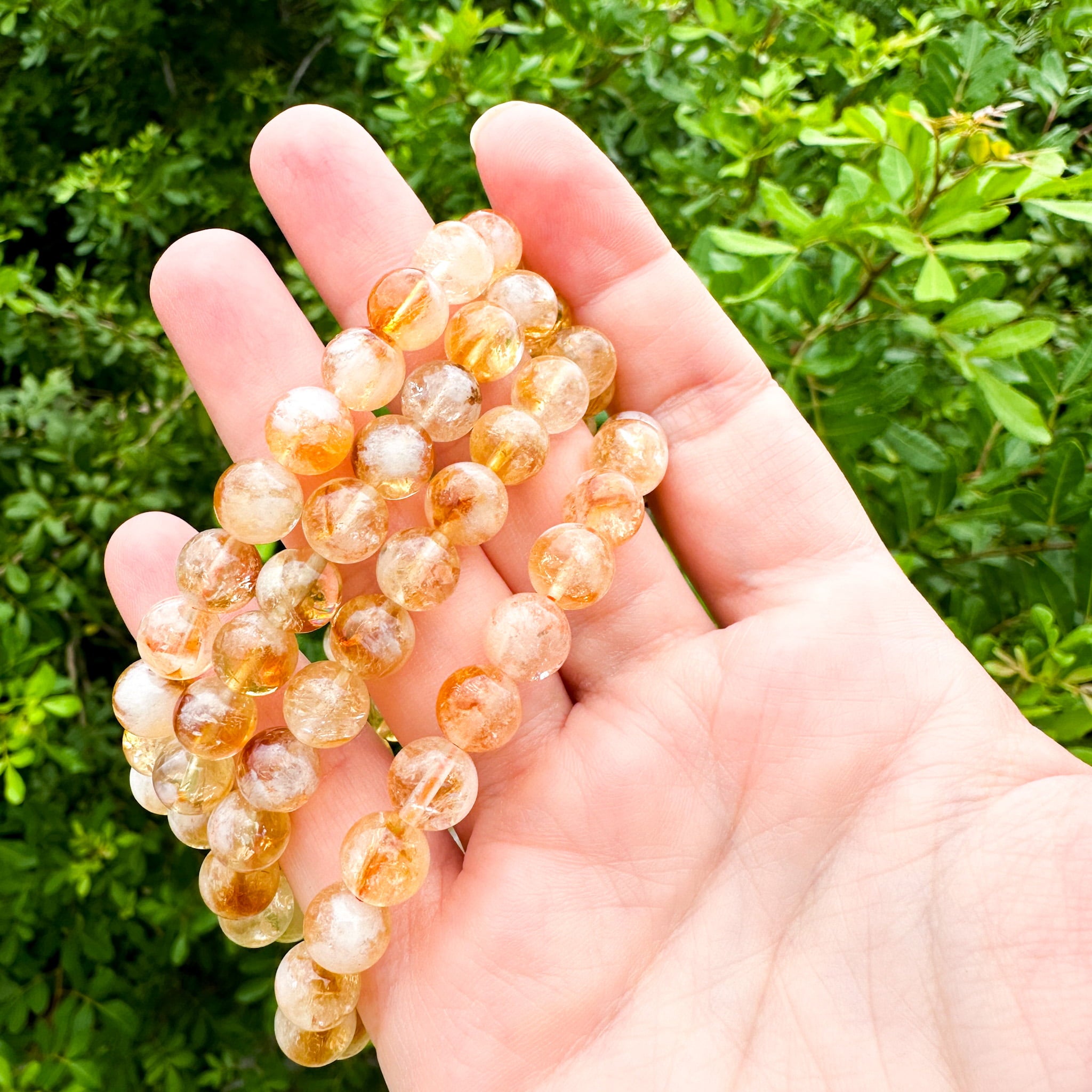 Citrine Bracelet 8mm image 1