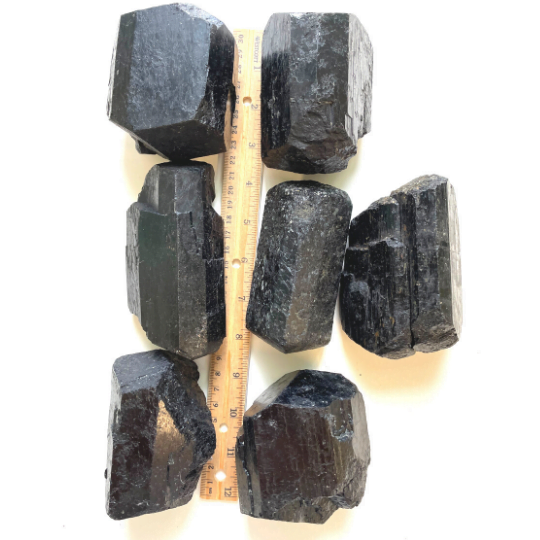 Black Tourmaline Double Terminated Specimen image 3