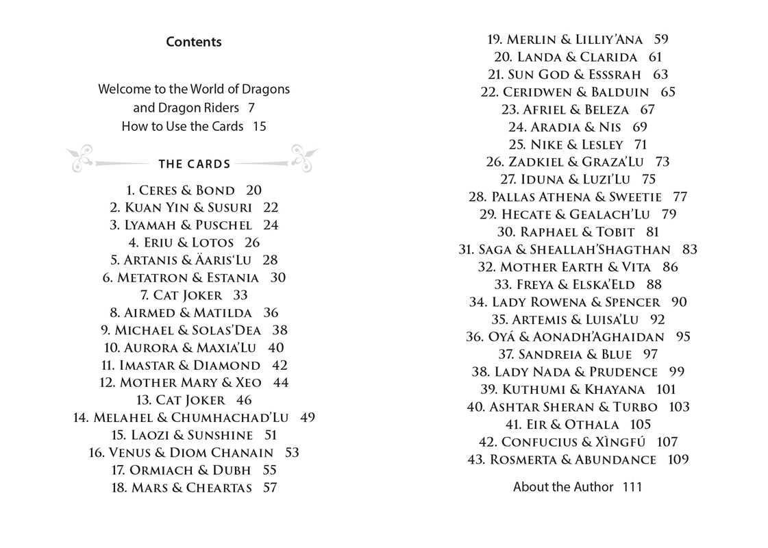Dragon Riders Oracle