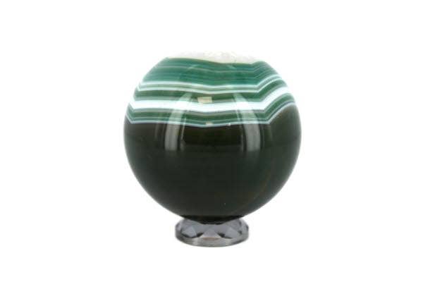 Green Agate Sphere