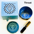 Throat Chakra Tibetan Singing Bowl image 0