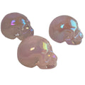 Aura Rose Quartz Skull