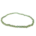 Green Apatite Bracelet 4mm image 0