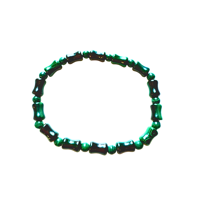 Malachite Bracelet Unique image 1