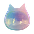 Aura Rainbow Quartz Cat Trinket Dish