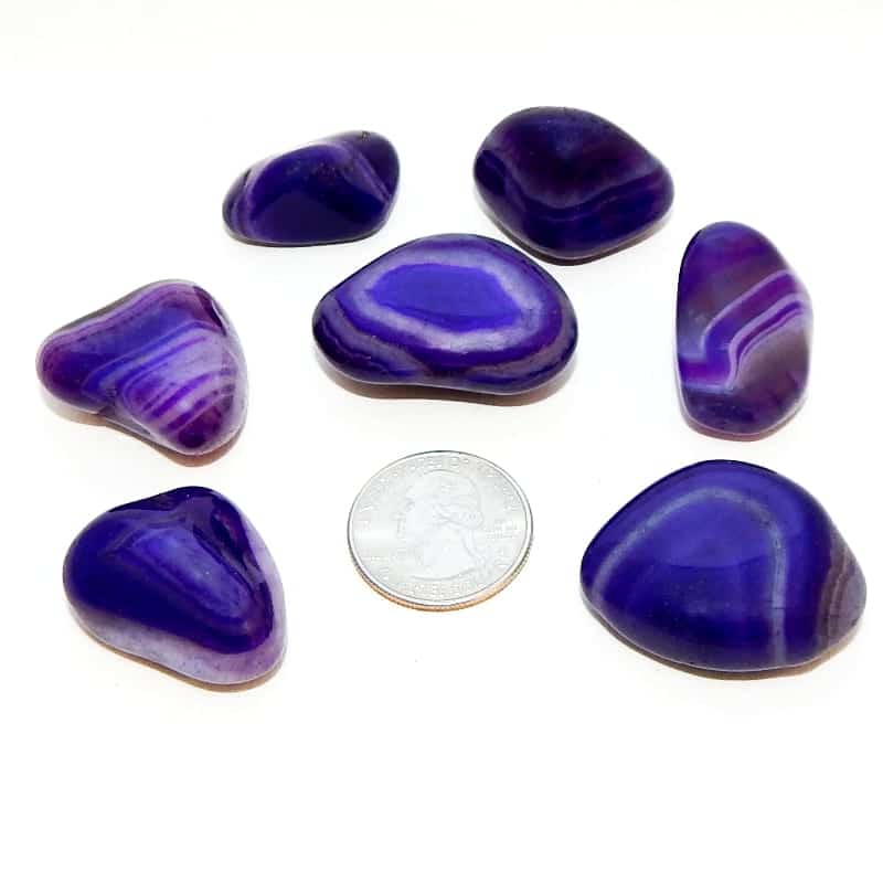 Purple Dyed Agate image 2