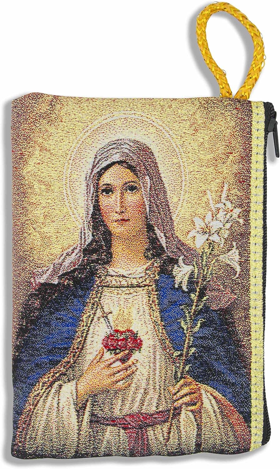 Sacred Heart of Jesus Tapestry Pouch
