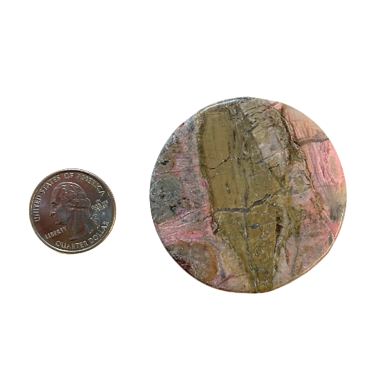 Rhodonite Disk image 1