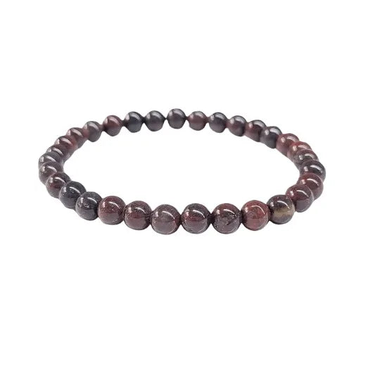 Red Bloodstone Bracelet 6mm image 0