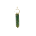 Green Moss Agate Pendant image 0