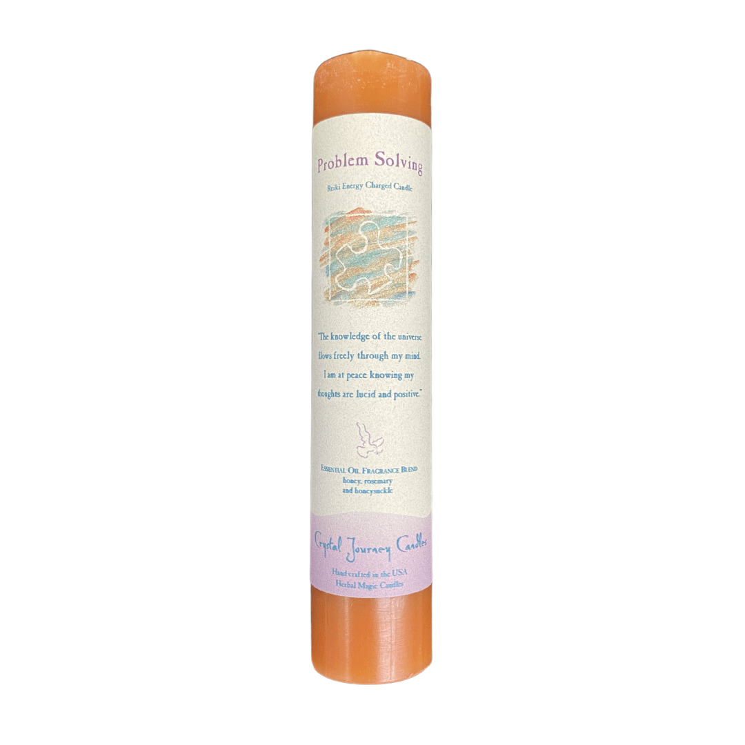 Problem Solving Crystal Journey Tall Pillar Candle image 0