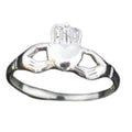 Sterling Silver Claddagh Ring Size 9