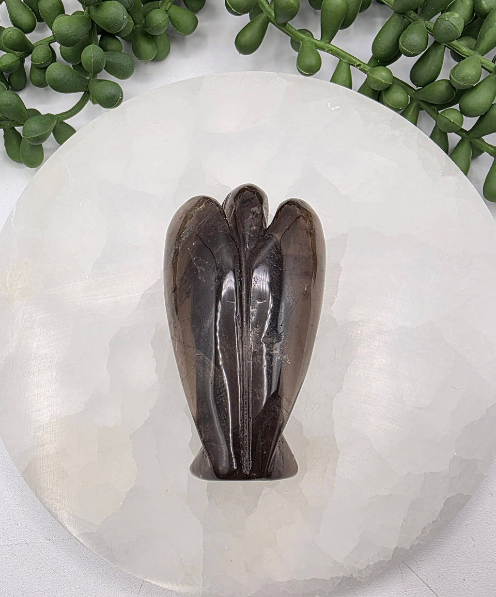 Smoky Quartz Angel 3 Inches