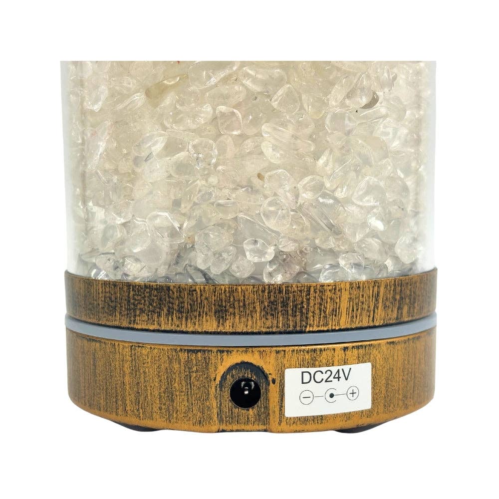 Clear Quartz Crystal Diffuser
