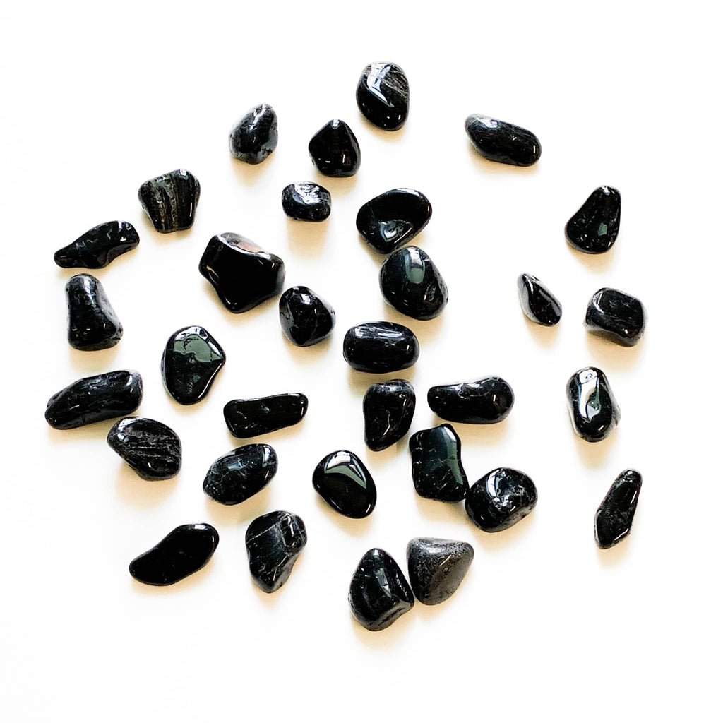 Black Tourmaline tumbled stone image 0