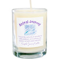 Astral Journey Crystal Journey Glass Filled Votive Soy Candle