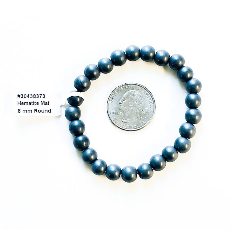 Hematite Matte Finish Bracelet image 1