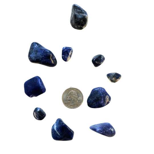 Sodalite Tumbled Stone .50 - 1 inch image 0