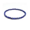 Lapis Lazuli Bracelet 4mm image 0
