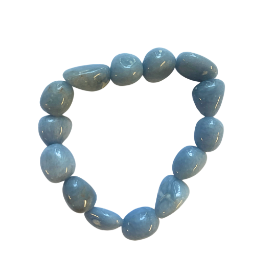 Angelite Nugget Bracelet image 0