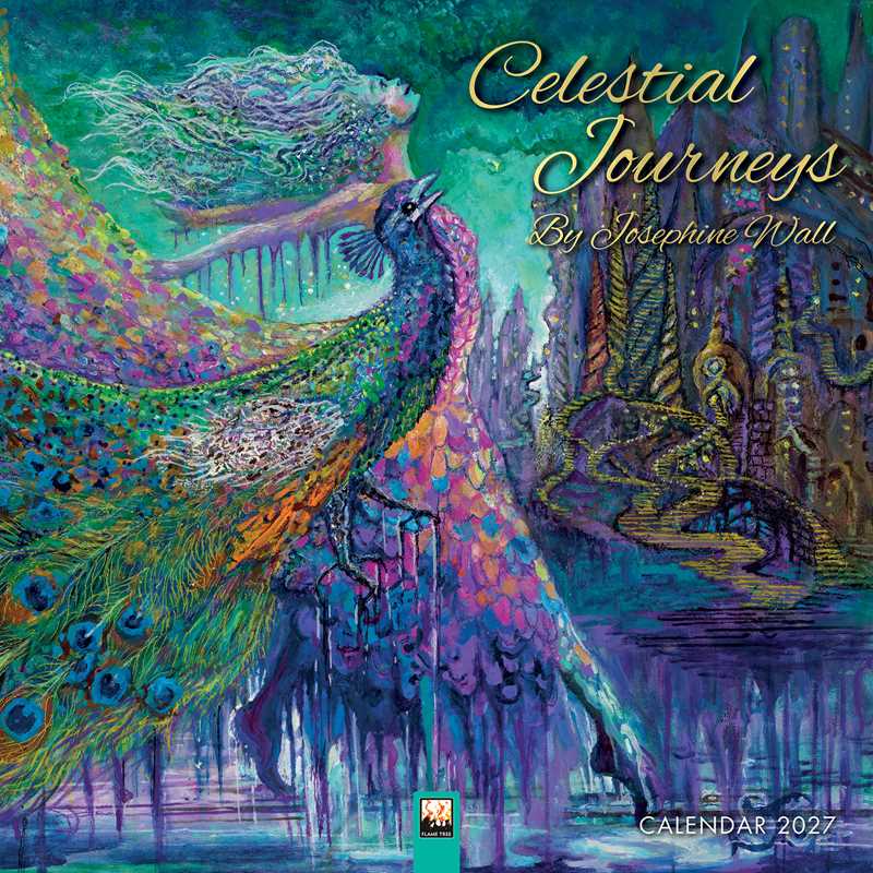2027 Celestial Journeys by Josephine Wall Calendar