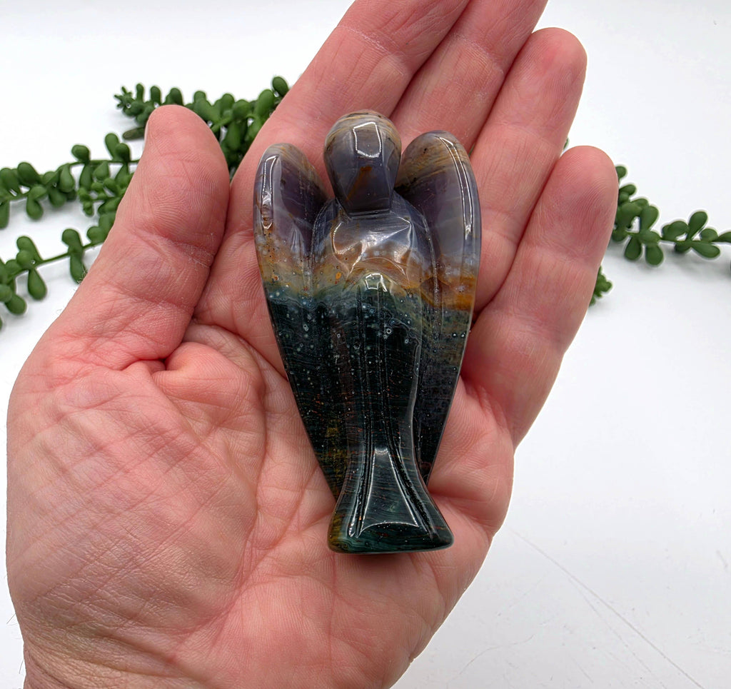 Ocean Jasper Angel 3 Inches