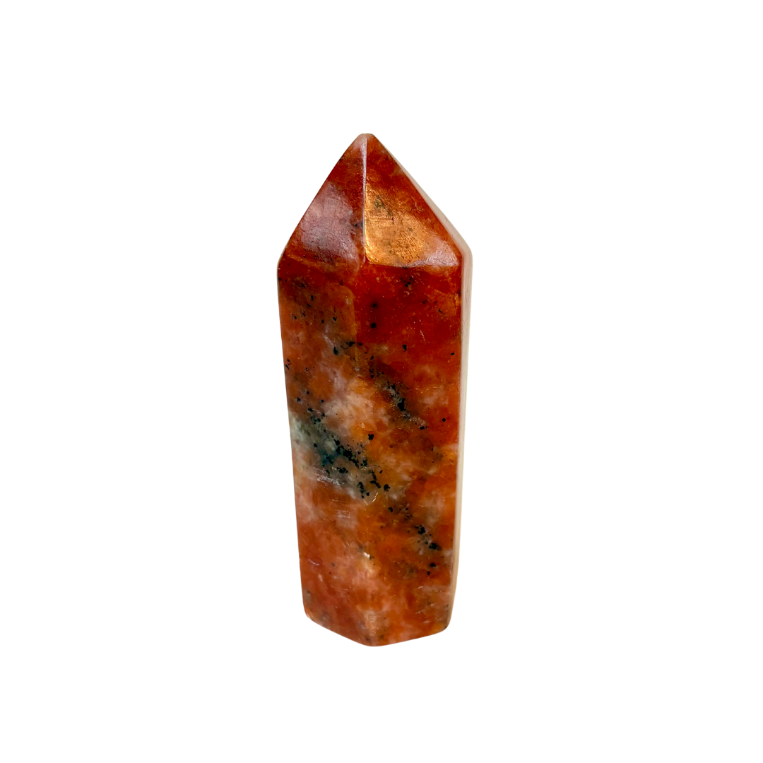 Orchid Calcite Obelisk image 0
