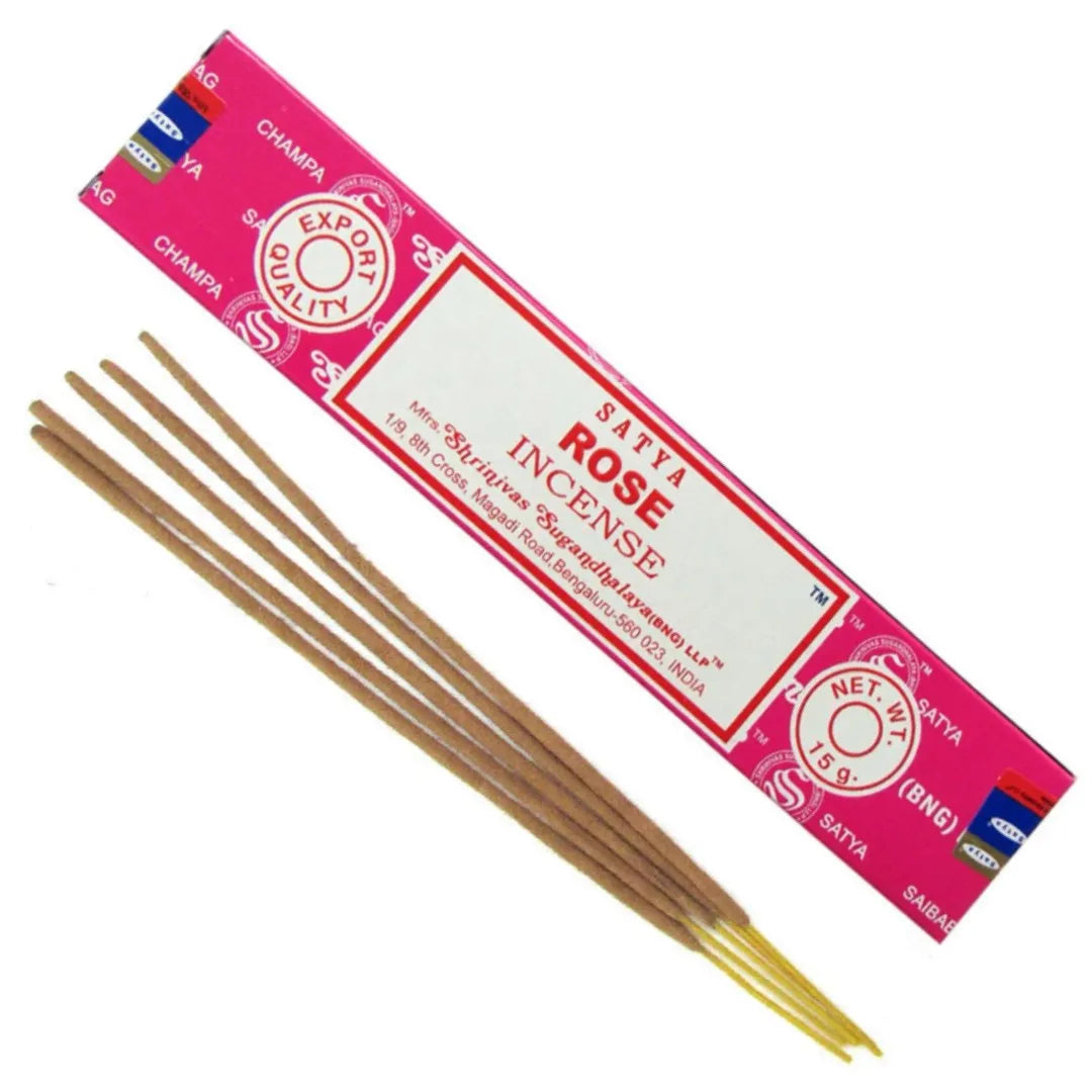 Rose Incense Satya 15g image 0
