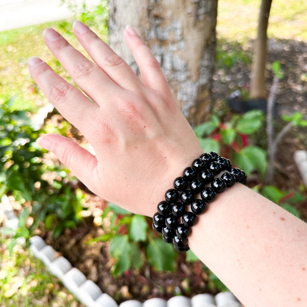 Black Onyx Bracelet 10mm image 3