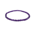 Amethyst Bracelet 4mm image 0