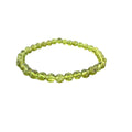 Peridot Bracelet 6mm image 0