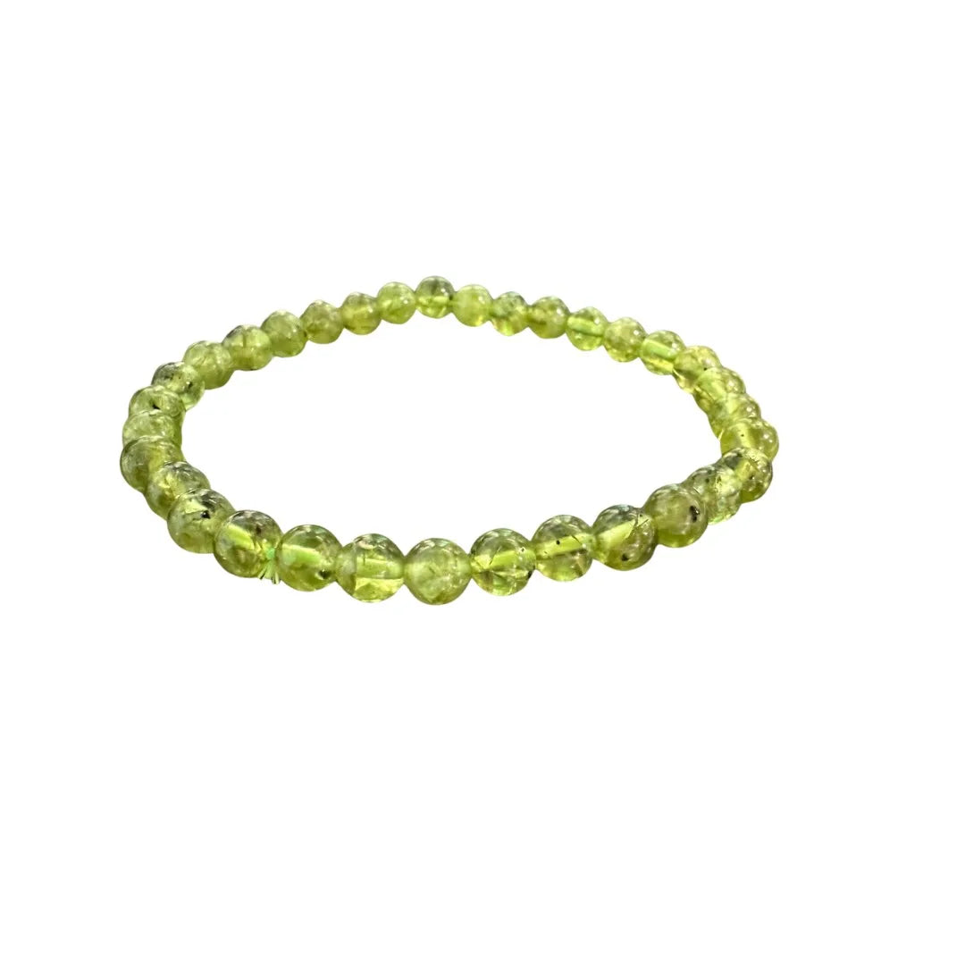Peridot Bracelet 6mm image 0