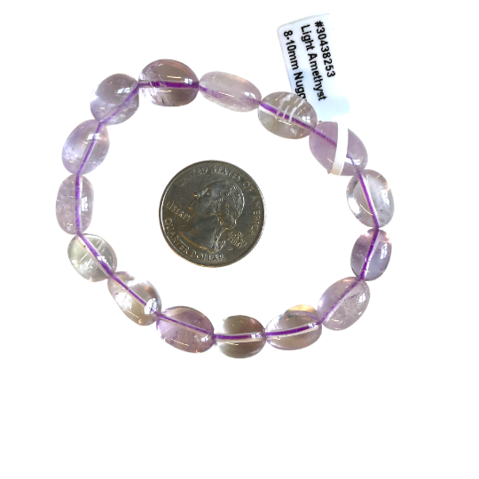 Amethyst Nugget Bracelet image 0