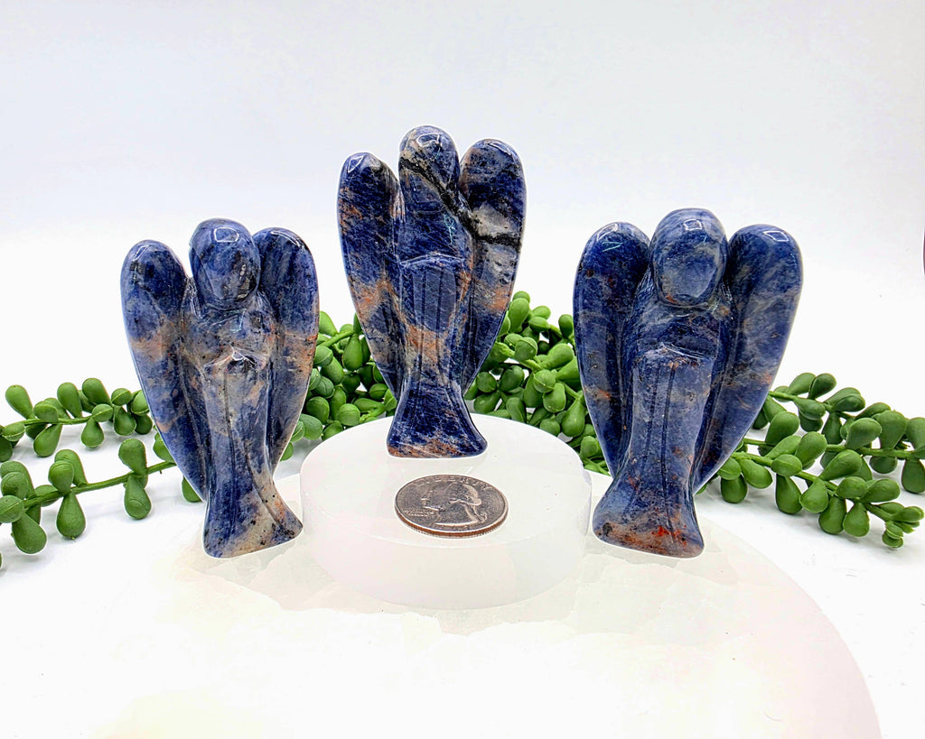 Sodalite Angel 3 Inches