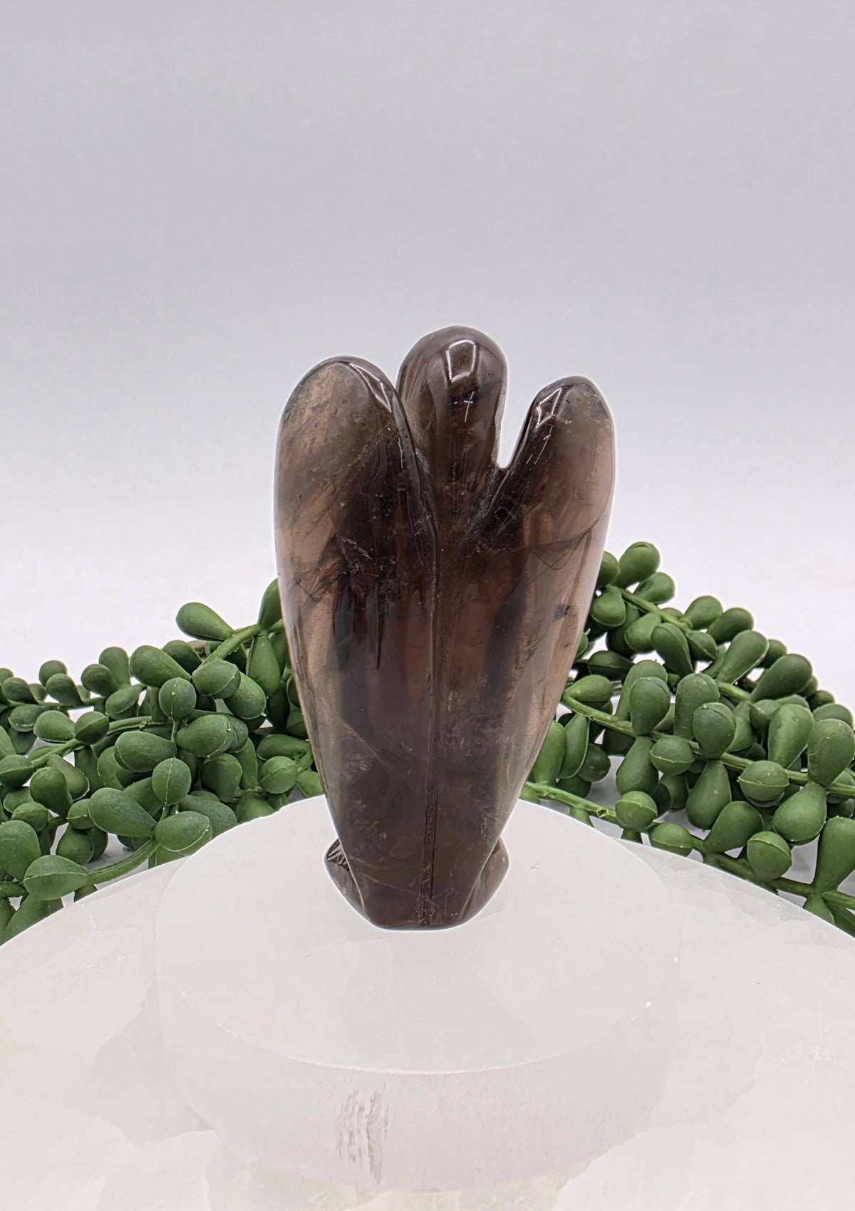 Smoky Quartz Angel 3 Inches