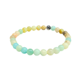 Amazonite Mixed Colors Bracelet 6mm image 0