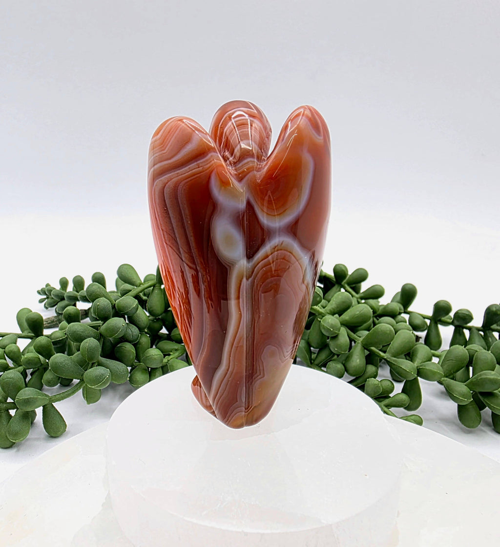 Carnelian Angel 3 Inches