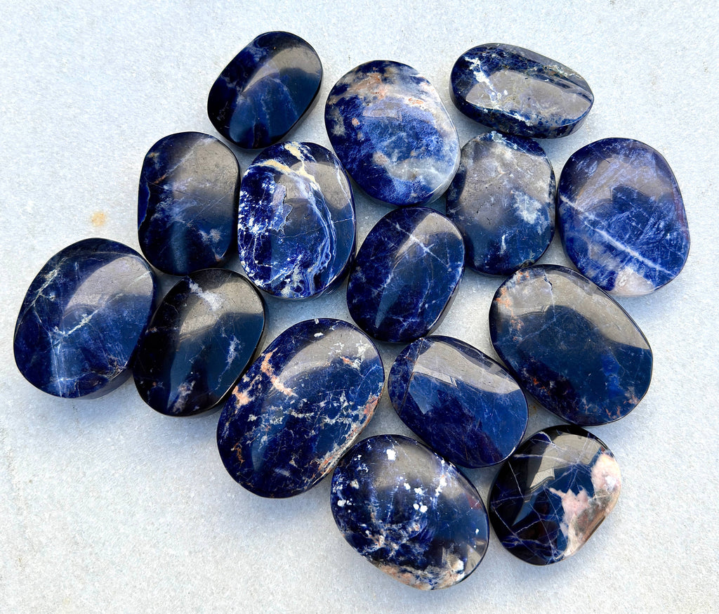 Sodalite Palm Stone