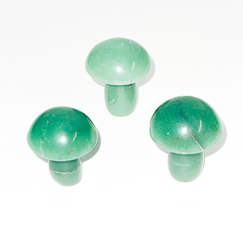 Green Aventurine Mushroom image 0