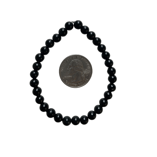 Black Tourmaline Bracelet 6mm image 0