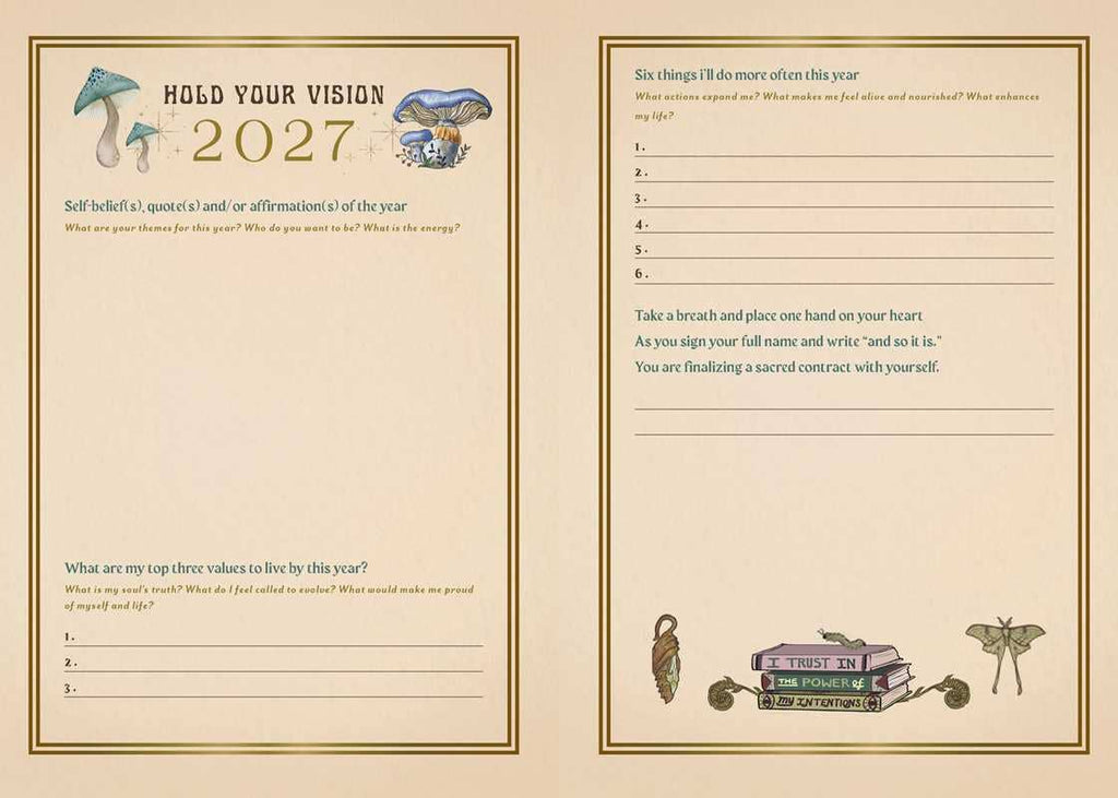 2027 Manifest Your Dreams Planner Calendar