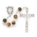 Tiger Eye Rosary Beads image 0