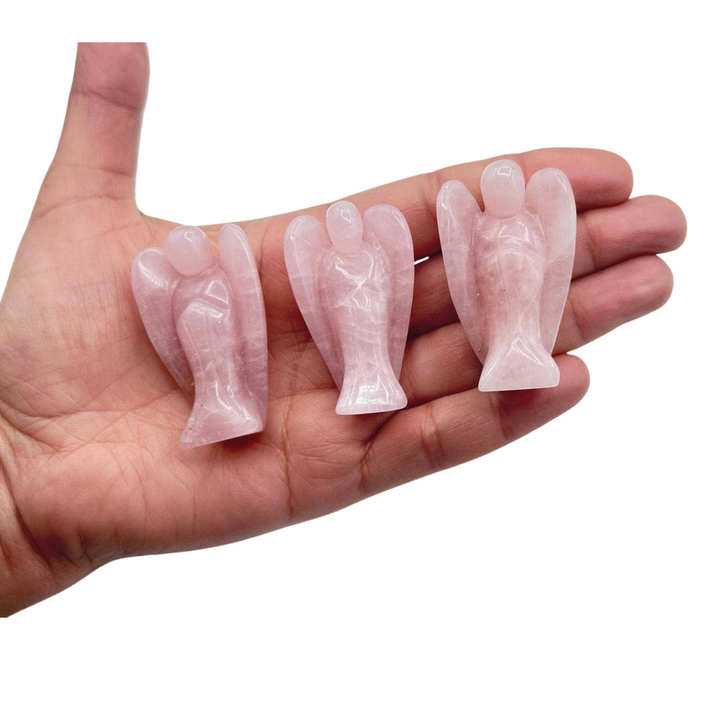 Rose Quartz Angel  inches