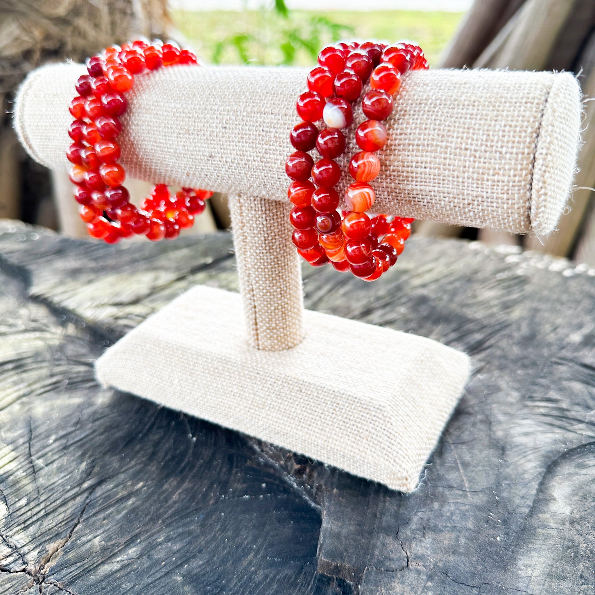Carnelian Bracelet 8mm image 2