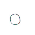 Rainbow Hematite Bracelet 4mm Small Wrist image 0