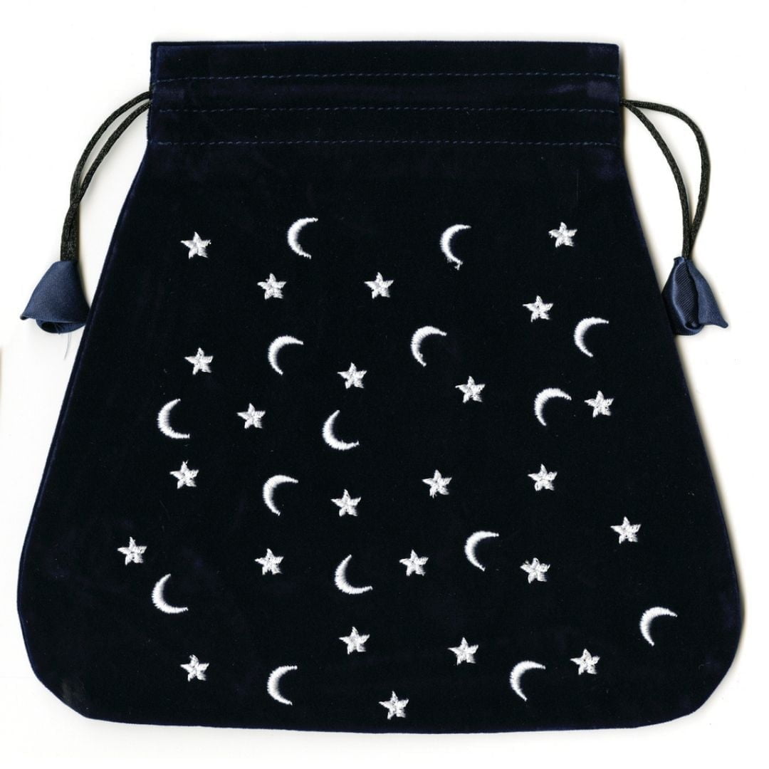 Moon and Stars Velvet Bag image 0