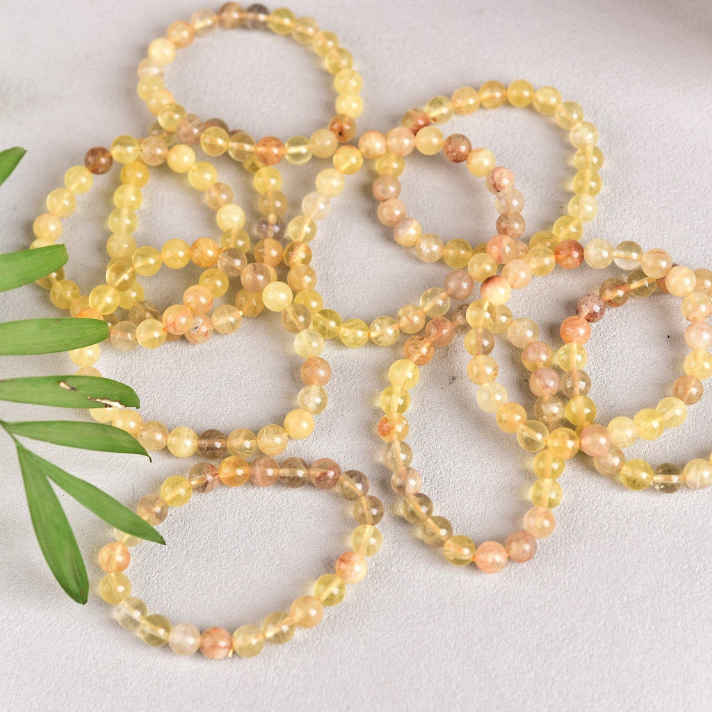 Yellow Fluorite Bracelet 8mm