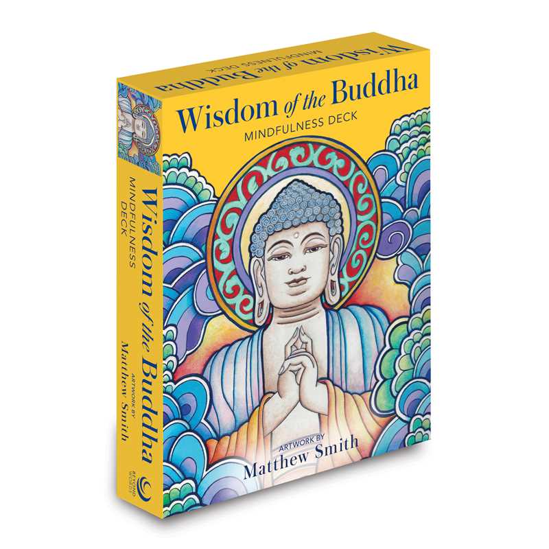 Wisdom of the Buddha Mindfulness Deck by Matthew Smith: Flashcards; 120 pages / English