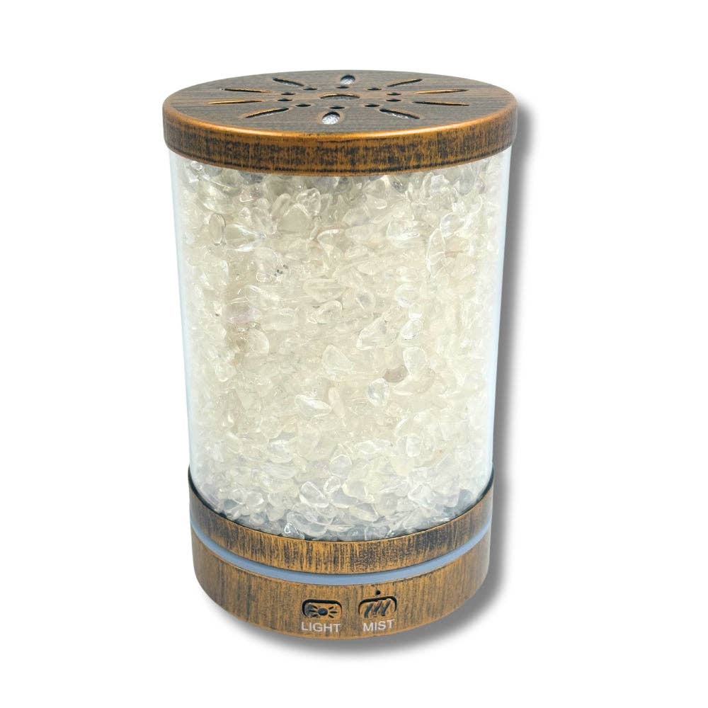 Clear Quartz Crystal Diffuser